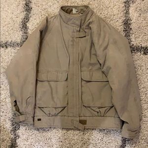 Vintage Lacoste Canvas Utility Jacket